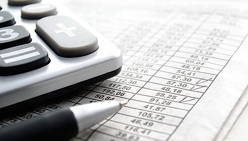 calculator and workpapers